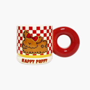 도너츠머그500ml(레드)