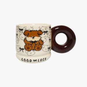 도너츠머그500ml(브라운)