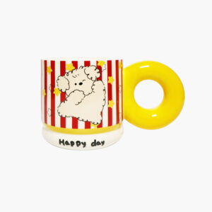 도너츠머그500ml(옐로우)